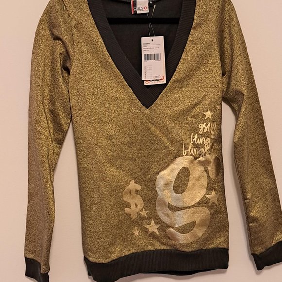 GSUS Ladies Knit Sweatshirt NWT Size Medium - Picture 3 of 10